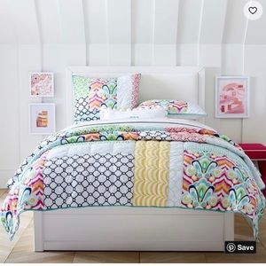 Pottery Barn Teen Palm Springs quilt and s…